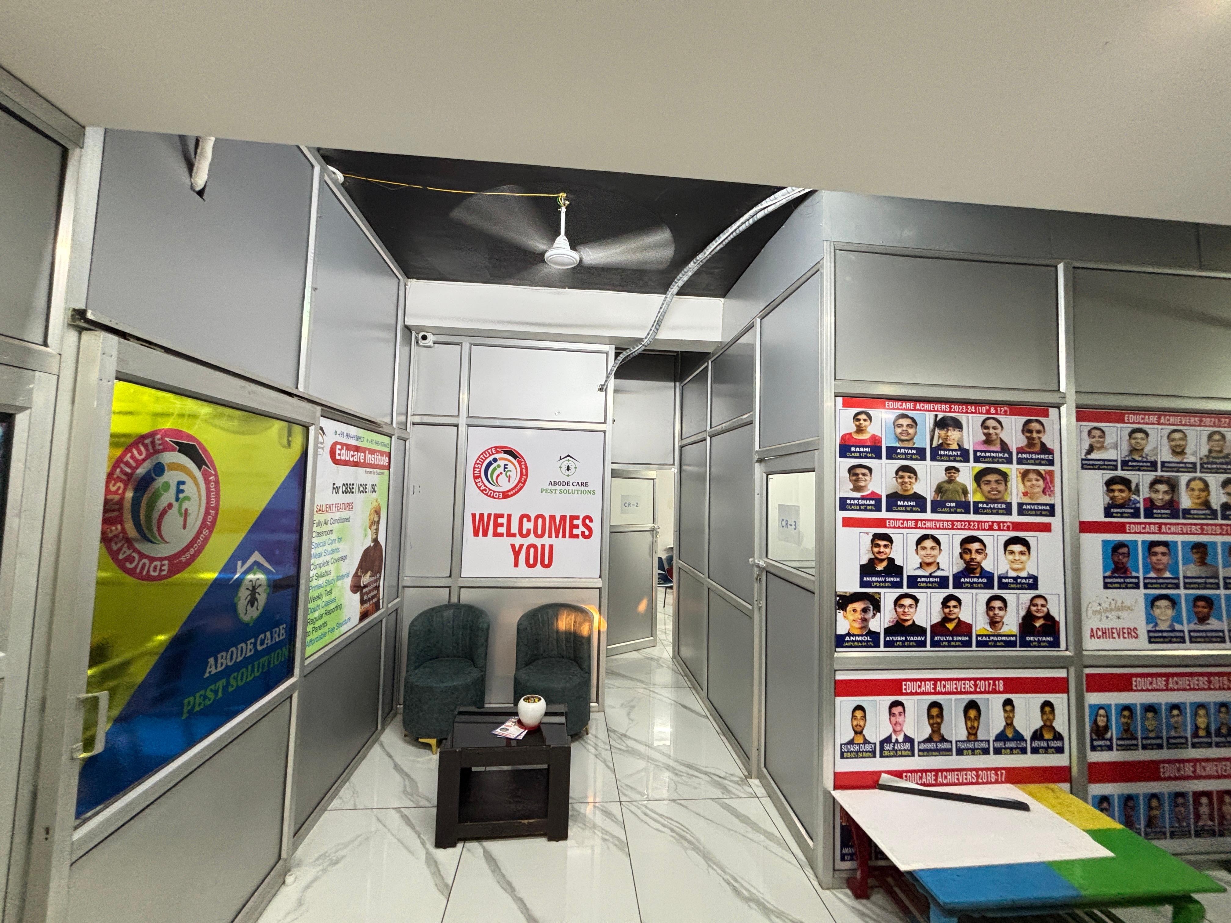Educare Institute lobby/waiting area